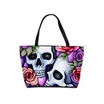 Floral Skeletons Classic Shoulder Handbag