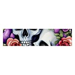 Floral Skeletons Banner and Sign 4  x 1 