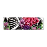 Gothic Floral Skeletons Sticker (Bumper)