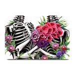 Gothic Floral Skeletons Plate Mats