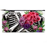 Gothic Floral Skeletons Pencil Case