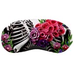 Gothic Floral Skeletons Sleeping Mask