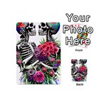 Gothic Floral Skeletons Playing Cards 54 Designs (Mini)