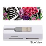 Gothic Floral Skeletons Memory Card Reader (Stick)