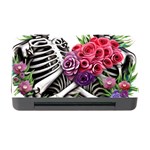 Gothic Floral Skeletons Memory Card Reader with CF