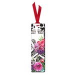 Gothic Floral Skeletons Small Book Marks