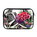 Gothic Floral Skeletons Apple MacBook Pro 17  Zipper Case