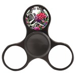 Gothic Floral Skeletons Finger Spinner