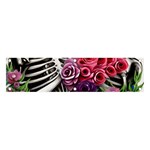 Gothic Floral Skeletons Banner and Sign 4  x 1 