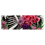 Gothic Floral Skeletons Banner and Sign 6  x 2 