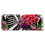 Gothic Floral Skeletons Banner and Sign 8  x 3 