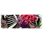 Gothic Floral Skeletons Banner and Sign 12  x 4 