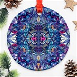 Denim On Pour Ornament (Round)