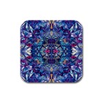 Denim On Pour Rubber Square Coaster (4 pack)