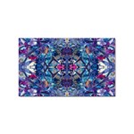 Denim On Pour Sticker Rectangular (10 pack)