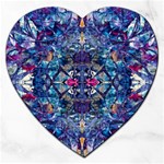 Denim On Pour Jigsaw Puzzle (Heart)