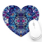 Denim On Pour Heart Mousepad