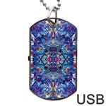 Denim On Pour Dog Tag USB Flash (One Side)
