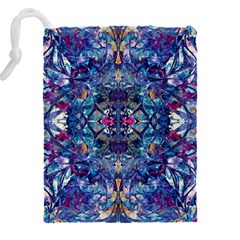 Denim On Pour Drawstring Pouch (4XL) from ArtsNow.com Back