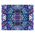 Denim On Pour One Side Premium Plush Fleece Blanket (Large)