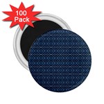 Blue Diamonds Motif Fancy Pattern Design 2.25  Magnets (100 pack) 