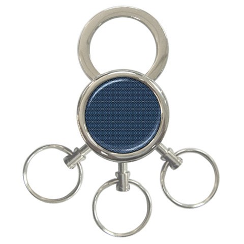 Blue Diamonds Motif Fancy Pattern Design 3 Front