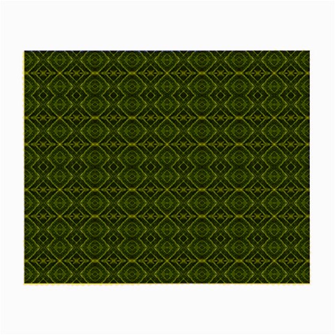 Blue Diamonds Motif Fancy Pattern Design Small Glasses Cloth from ArtsNow.com Front
