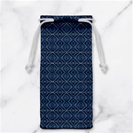 Blue Diamonds Motif Fancy Pattern Design Jewelry Bag