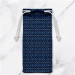 Blue Diamonds Motif Fancy Pattern Design Jewelry Bag