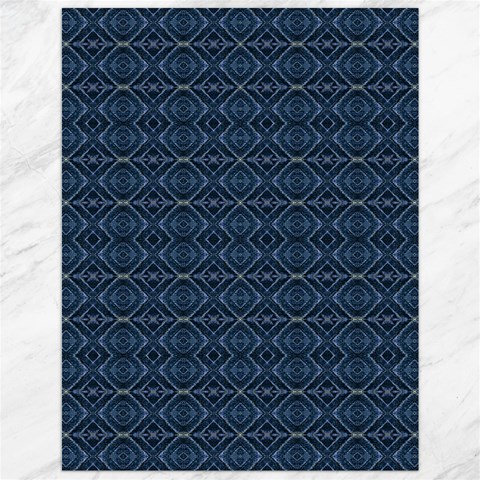 Blue Diamonds Motif Fancy Pattern Design Canvas 12  x 16  from ArtsNow.com 11.86 x15.41  Canvas - 1