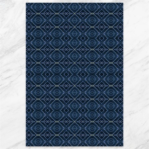 Blue Diamonds Motif Fancy Pattern Design Canvas 12  x 18  from ArtsNow.com 11.88 x17.36  Canvas - 1