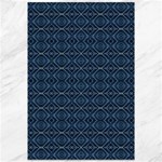 Blue Diamonds Motif Fancy Pattern Design Canvas 12  x 18 