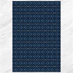 Blue Diamonds Motif Fancy Pattern Design Canvas 12  x 18 