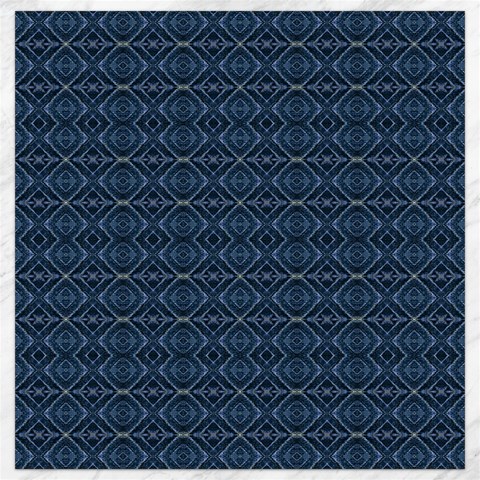 Blue Diamonds Motif Fancy Pattern Design Canvas 16  x 16  from ArtsNow.com 15.2 x15.41  Canvas - 1