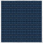 Blue Diamonds Motif Fancy Pattern Design Canvas 20  x 20 