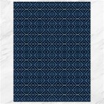 Blue Diamonds Motif Fancy Pattern Design Canvas 18  x 24 