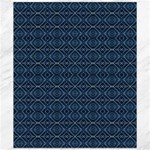 Blue Diamonds Motif Fancy Pattern Design Canvas 20  x 24 