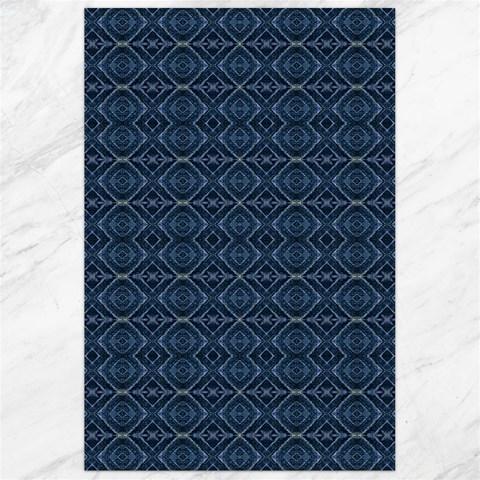 Blue Diamonds Motif Fancy Pattern Design Canvas 24  x 36  from ArtsNow.com 23.35 x34.74  Canvas - 1