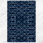 Blue Diamonds Motif Fancy Pattern Design Canvas 24  x 36 