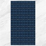 Blue Diamonds Motif Fancy Pattern Design Canvas 40  x 72 