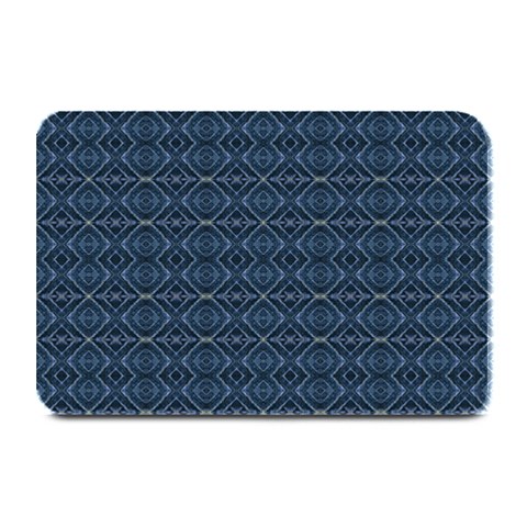 Blue Diamonds Motif Fancy Pattern Design Plate Mats from ArtsNow.com 18 x12  Plate Mat