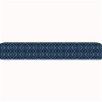 Blue Diamonds Motif Fancy Pattern Design Small Bar Mat