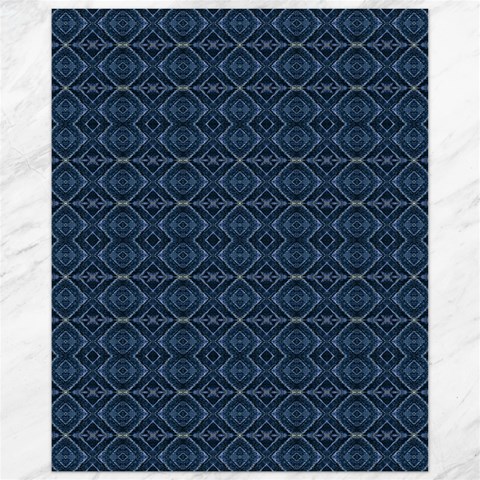 Blue Diamonds Motif Fancy Pattern Design Canvas 11  x 14  from ArtsNow.com 10.95 x13.48  Canvas - 1