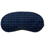 Blue Diamonds Motif Fancy Pattern Design Sleeping Mask