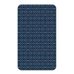 Blue Diamonds Motif Fancy Pattern Design Memory Card Reader (Rectangular)