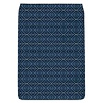 Blue Diamonds Motif Fancy Pattern Design Removable Flap Cover (L)