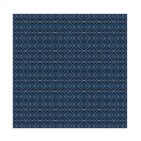 Blue Diamonds Motif Fancy Pattern Design Duvet Cover Double Side (Full/ Double Size) from ArtsNow.com Front