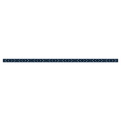 Blue Diamonds Motif Fancy Pattern Design Cotton Crop Top from ArtsNow.com Hem