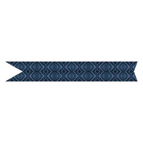 Blue Diamonds Motif Fancy Pattern Design Midi Wrap Pencil Skirt from ArtsNow.com Hem