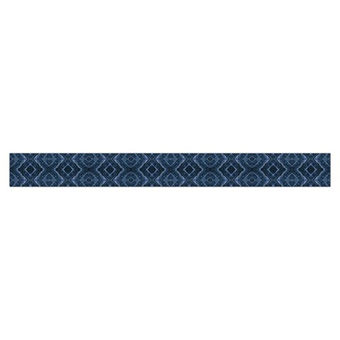 Blue Diamonds Motif Fancy Pattern Design Zipper Medium Tote Bag from ArtsNow.com Strap